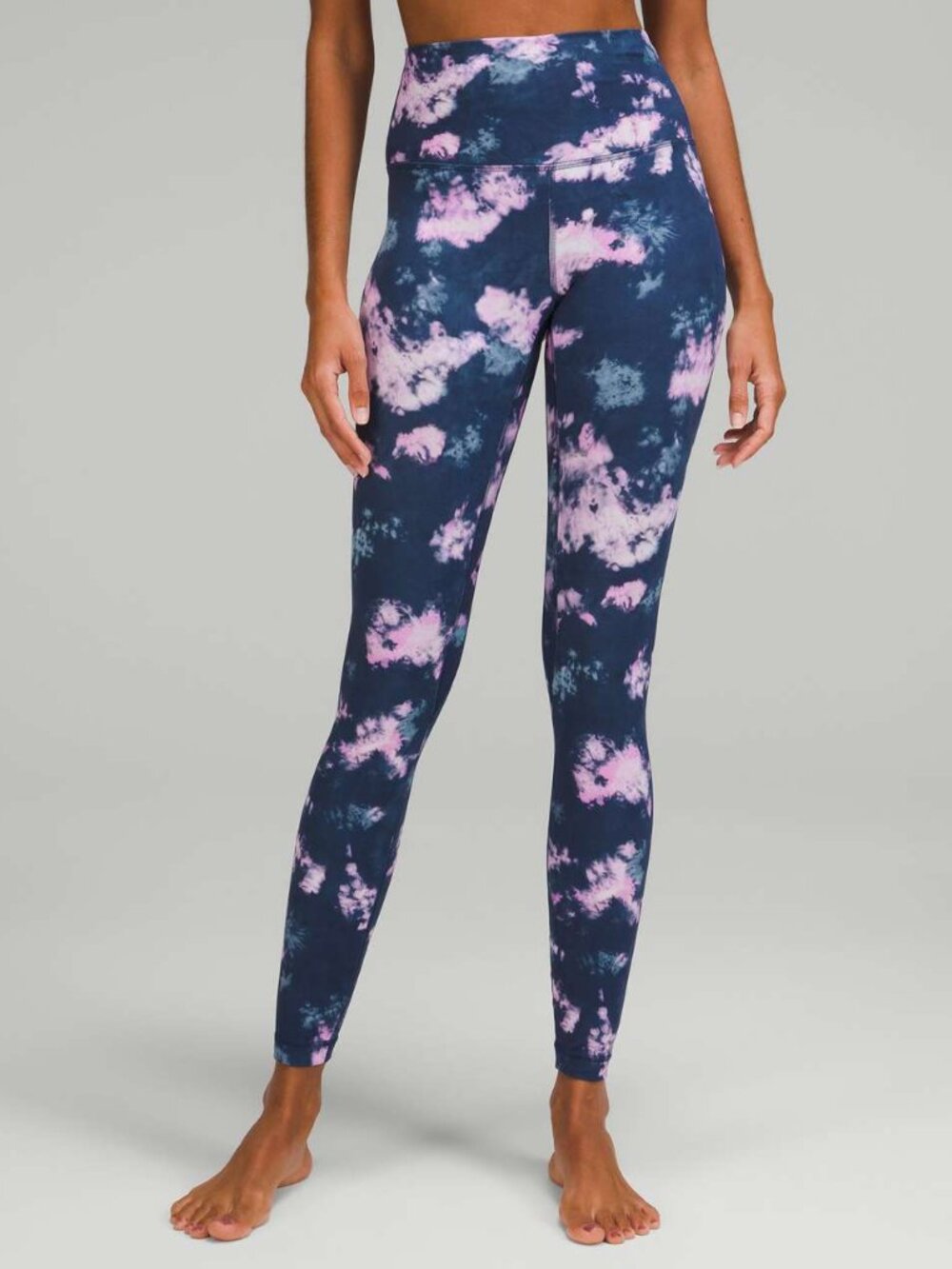 Lululemon Align High-Rise Pant 28" - Navy/Pink
